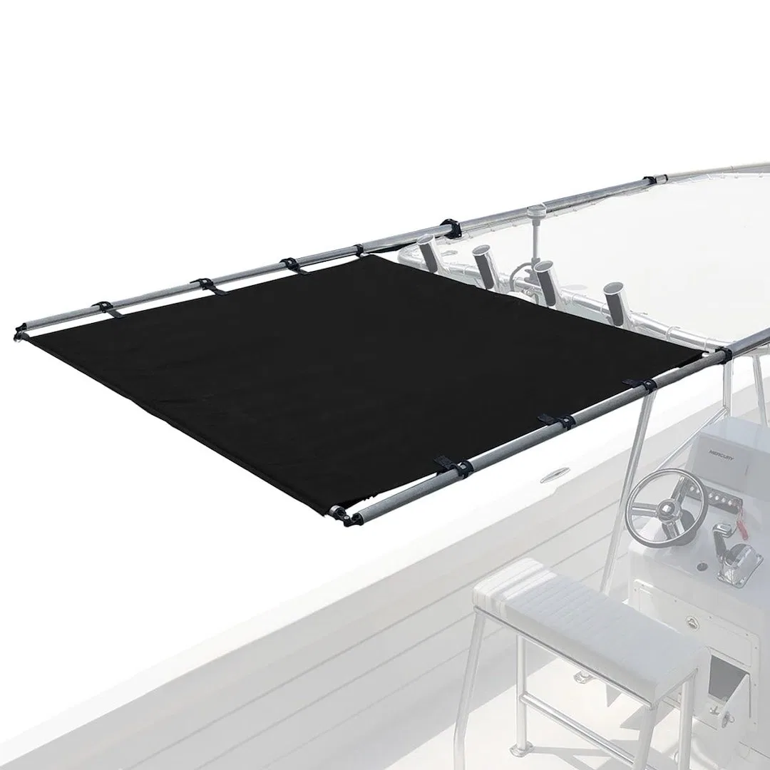 2021026400 – TAYLOR MADE Boat T-Top Shade Extension, Use Top Cover And Protect Boat Deck Aft Of T-Top From Rain And S...